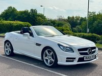 USED 2015 65 MERCEDES-BENZ SLK 2.1 SLK250d AMG Sport Convertible 2dr Diesel G-Tronic Euro 6 (s/s) (204 ps) &pound;35 ROAD TAX / 9 SPEED