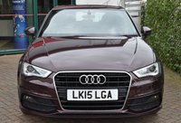 USED 2015 15 AUDI A3 1.4TFSi S-LINE SPORTBACK 5 DOOR S-TRONIC AUTO 123 BHP (EURO 6) Sat Nav / Park Assist / &pound;35 Tax