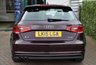 USED 2015 15 AUDI A3 1.4TFSi S-LINE SPORTBACK 5 DOOR S-TRONIC AUTO 123 BHP (EURO 6) Sat Nav / Park Assist / &pound;35 Tax