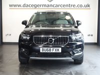 USED 2018 68 VOLVO XC40 2.0 D3 Inscription SUV 5dr Diesel Manual Euro 6 (s/s) (150 ps) VIRTUAL COCKPIT DIGITAL DASH DISPLAY + SATELLITE NAVIGATION + REAR VIEW CAMERA + BLUETOOTH CONNECTIVITY INCLUDING MEDIA STREAMING + ECO STOP/START SYSTEM + DAB DIGITAL RADIO + DUAL ZONE CLIMATE CONTROL + AIR CONDITIONING + KEYLESS START + ELECTRIC TAILGATE + LEATHER MULTI-FUNCTIONAL LEATHER STEERING WHEEL + IN CAR ENTERTAINMENT WITH TOUCH SCREEN MEDIA DISPLAY + AUTOMATIC LED HEADLIGHTS + CRUISE CONTROL + LED DAY TIME RUNNING LIGHTS + PRIVACY GLASS + ELECTRIC HEATED DOOR MIRRORS + 19 INCH ALLOS