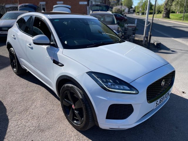 View our Jaguar E-Pace 2.0 D150 Chequered Flag SUV 5dr Diesel Auto AWD Euro 6 (s/s) (150 ps)