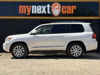 USED 2015 15 TOYOTA LAND CRUISER 4.5 D-4D V8 SUV 5dr Diesel Auto 4WD Euro 5 (268 ps) ICE (IN CAR ENTERTAINMENT) + SAT NAV + FULL BEIGE LEATHER SEATS + PRIVACY GLASS + SIDE STEPS + ALLOY WHEELS + SUNROOF + 2 KEYS + KING OF 4X4S + PEARLESCENT WHITE  + FULL SERVICE HISTORY + DAB RADIO + 7 SEATS + 2 KEYS + FINANCE AVAILABLE