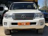 USED 2015 15 TOYOTA LAND CRUISER 4.5 D-4D V8 SUV 5dr Diesel Auto 4WD Euro 5 (268 ps) ICE (IN CAR ENTERTAINMENT) + SAT NAV + FULL BEIGE LEATHER SEATS + PRIVACY GLASS + SIDE STEPS + ALLOY WHEELS + SUNROOF + 2 KEYS + KING OF 4X4S + PEARLESCENT WHITE  + FULL SERVICE HISTORY + DAB RADIO + 7 SEATS + 2 KEYS + FINANCE AVAILABLE