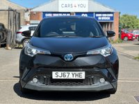 USED 2017 67 TOYOTA C-HR 1.8 VVT-h Excel SUV 5dr Petrol Hybrid CVT Euro 6 (s/s) (122 ps) 