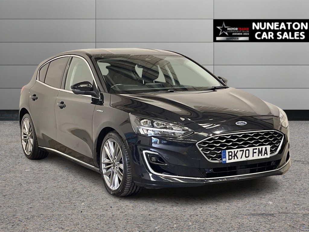 USED 2020 70 FORD FOCUS 1.5 EcoBlue Vignale Hatchback 5dr Diesel Manual Euro 6 (s/s) (120 ps) APPLE CAR PLAY AND ANDROID AUTO