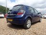 USED 2009 59 VAUXHALL ASTRA 1.6i 16v SXi Hatchback 5dr Petrol Manual (155 g/km, 113 bhp) 