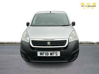 USED 2018 18 PEUGEOT PARTNER 1.6 BlueHDi 651 Professional Panel Van 5dr Diesel Manual L1 (112 g/km, 73.97 bhp) ** FINANCE ME WITH 20% DEPOSIT **