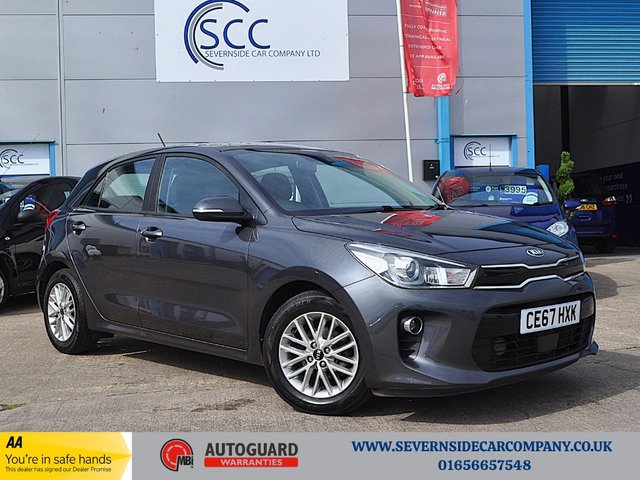 2017 67 Kia Rio 1.25 2 Hatchback 5dr Petrol Manual Euro 6 (s/s) (83 bhp)