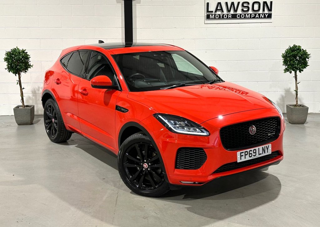 USED 2020 69 JAGUAR E-PACE 2.0 D180 Chequered Flag SUV 5dr Diesel Auto AWD Euro 6 (s/s) (180 ps) 
