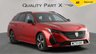 USED 2023 72 PEUGEOT 308 SW 1.2 PureTech GT Estate 5dr Petrol EAT Euro 6 (s/s) (130 ps) 1 OWNER, CAMERA, CAR PLAY