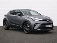 USED 2023 23 TOYOTA C-HR 1.8 VVT-h GPF Design SUV 5dr Petrol Hybrid CVT Euro 6 (s/s) (122 ps) Apple CarPlay, Parking sensors