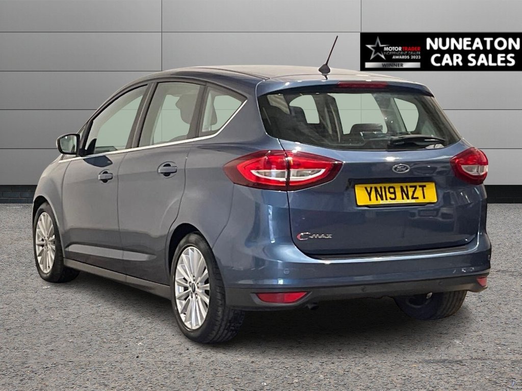 USED 2019 19 FORD C-MAX 1.5 TDCi Titanium MPV 5dr Diesel Manual Euro 6 (s/s) (120 ps) REAR PARKING SENSORS
