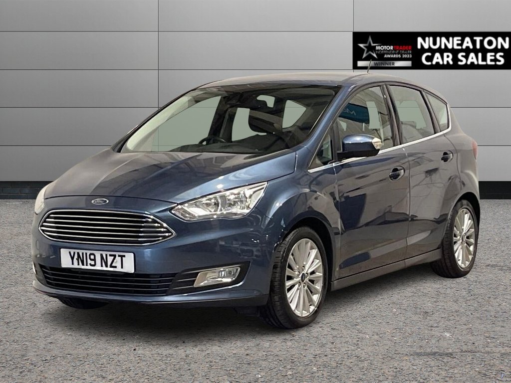 USED 2019 19 FORD C-MAX 1.5 TDCi Titanium MPV 5dr Diesel Manual Euro 6 (s/s) (120 ps) REAR PARKING SENSORS