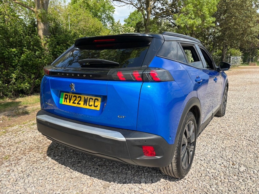 USED 2022 22 PEUGEOT E-2008 50kWh GT Premium SUV 5dr Electric Auto (136 ps) &pound;ZERO DEPOSIT FINANCE