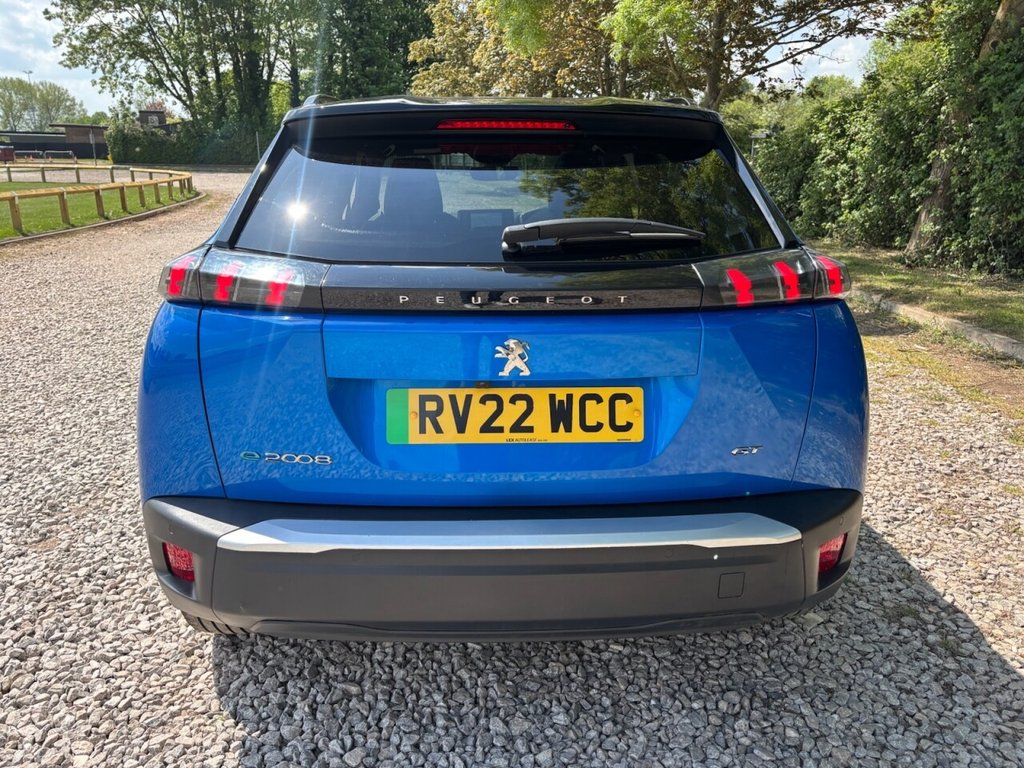 USED 2022 22 PEUGEOT E-2008 50kWh GT Premium SUV 5dr Electric Auto (136 ps) &pound;ZERO DEPOSIT FINANCE