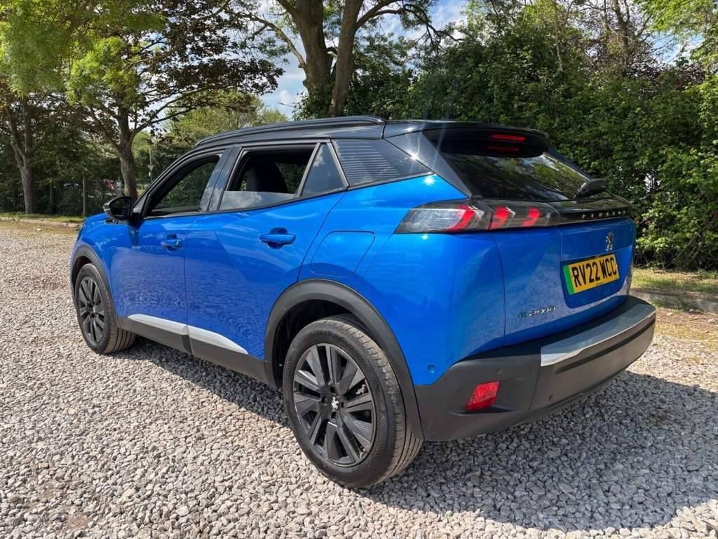 USED 2022 22 PEUGEOT E-2008 50kWh GT Premium SUV 5dr Electric Auto (136 ps) &pound;ZERO DEPOSIT FINANCE