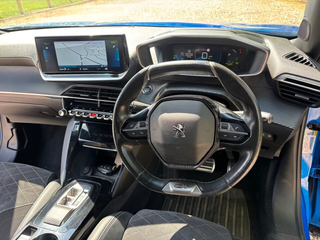 USED 2022 22 PEUGEOT E-2008 50kWh GT Premium SUV 5dr Electric Auto (136 ps) &pound;ZERO DEPOSIT FINANCE
