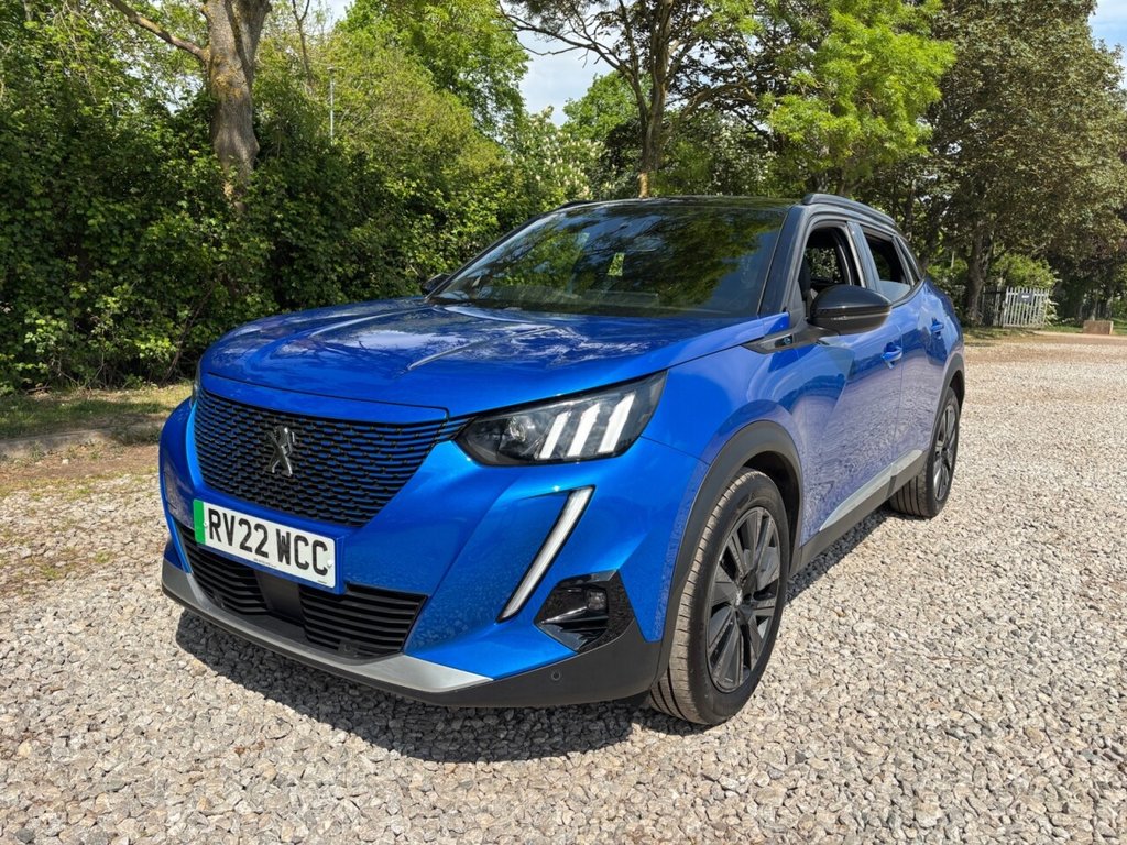 USED 2022 22 PEUGEOT E-2008 50kWh GT Premium SUV 5dr Electric Auto (136 ps) &pound;ZERO DEPOSIT FINANCE