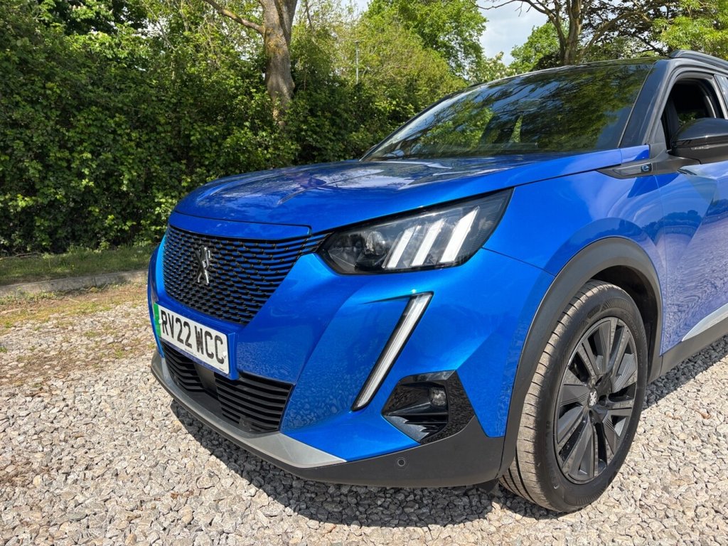 USED 2022 22 PEUGEOT E-2008 50kWh GT Premium SUV 5dr Electric Auto (136 ps) &pound;ZERO DEPOSIT FINANCE