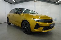 USED 2024 24 VAUXHALL Astra Electric 54kWh GS Hatchback 5dr Electric Auto (156 ps) Electric Premium Yellow, Up to 258 miles