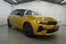 USED 2024 24 VAUXHALL Astra Electric 54kWh GS Hatchback 5dr Electric Auto (156 ps) Electric Premium Yellow, Up to 258 miles
