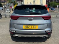 USED 2021 21 KIA SPORTAGE 1.6 CRDi MHEV GT-Line SUV 5dr Diesel Hybrid DCT Euro 6 (s/s) (134 bhp) AUTO -- 1 OWNER -- FULL HISTORY -- SAT NAV -- 2-TONE LEATHER