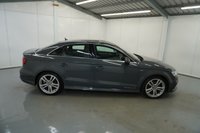 USED 2019 P AUDI A3 2.0 TDI 35 S line Saloon 4dr Diesel Manual Euro 6 (s/s) (150 ps) Nano Grey, NI Car, WP & T Belt completed