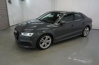 USED 2019 P AUDI A3 2.0 TDI 35 S line Saloon 4dr Diesel Manual Euro 6 (s/s) (150 ps) Nano Grey, NI Car, WP & T Belt completed