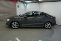 USED 2019 P AUDI A3 2.0 TDI 35 S line Saloon 4dr Diesel Manual Euro 6 (s/s) (150 ps) Nano Grey, NI Car, WP & T Belt completed