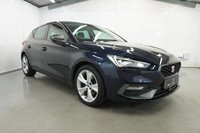USED 2021 SEAT LEON 1.5 TSI EVO FR Hatchback 5dr Petrol Manual Euro 6 (s/s) (130 ps) Asphalt Blue, Service history, NI Car