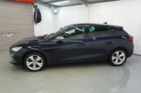 USED 2021 SEAT LEON 1.5 TSI EVO FR Hatchback 5dr Petrol Manual Euro 6 (s/s) (130 ps) Asphalt Blue, Service history, NI Car