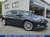 USED 2016 16 VAUXHALL ASTRA 1.4i Turbo Elite Nav Hatchback 5dr Petrol Manual Euro 6 (150 ps) SAT NAV &mdash; CAR PLAY &mdash; HEATED SEATS &mdash; FULL LEATHER