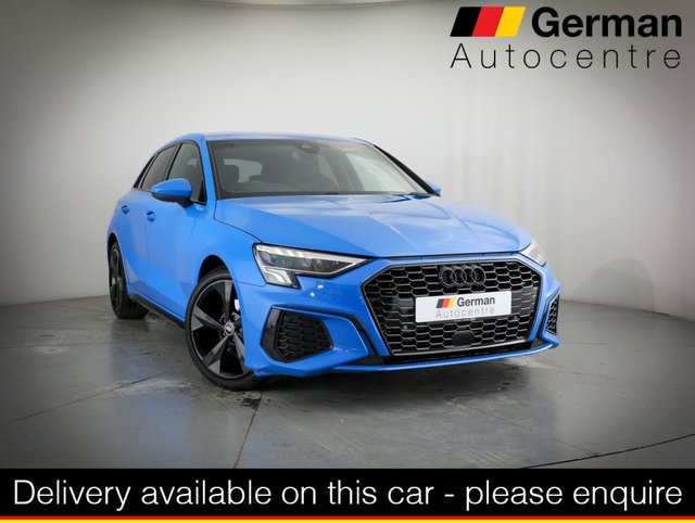 View our Audi A3 1.0 TFSI 30 S line Sportback 5dr Petrol S Tronic Euro 6 (s/s) (110 ps)