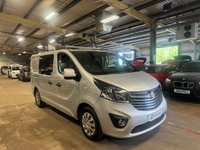 USED 2016 16 VAUXHALL VIVARO 1.6 CDTi 2900 BiTurbo ecoFLEX Sportive Crew Van Double Cab 5dr Diesel Manual L1 H1 Euro 5 (s/s) (6 Seat) (120 ps) 