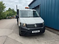 USED 2021 21 VOLKSWAGEN CRAFTER CR35 STARTLINE CHASSIS CAB DROPSIDE WITH TAILGATE, RWD, 2.0 TDI, LWB, EURO 6 (S/S), 140PS (DU21 GHA) Delivery and Finance available. 25+ years in business. RAC Approved Dealer
