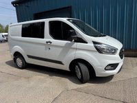 USED 2022 22 FORD TRANSIT CUSTOM 300 ECOBLUE TREND CREW VAN DOUBLE CAB 5DR DIESEL MANUAL, 2.0, L1 H1, EURO 6 (S/S) (6 SEAT), 130PS (BT22 RKX) Delivery and Finance available. 25+ years in business. RAC Approved Dealer