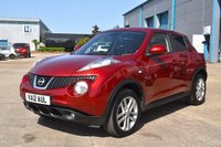 USED 2012 12 NISSAN JUKE 1.5 dCi 8v Tekna SUV 5dr Diesel Manual Euro 5 (s/s) (110 ps) HeatedLeather - Reverse Camera - Satellite Navigation