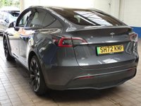 USED 2022 72 TESLA MODEL Y SUV 5dr Electric Auto RWD (346 ps) SUNROOF SAT NAV LEATHER HEATED SEATS CRUISE CONTROL PARKING CAMERA 1 OWNER WARRANTY