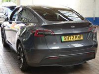 USED 2022 72 TESLA MODEL Y SUV 5dr Electric Auto RWD (346 ps) SUNROOF SAT NAV LEATHER HEATED SEATS CRUISE CONTROL PARKING CAMERA 1 OWNER WARRANTY