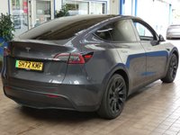 USED 2022 72 TESLA MODEL Y SUV 5dr Electric Auto RWD (346 ps) SUNROOF SAT NAV LEATHER HEATED SEATS CRUISE CONTROL PARKING CAMERA 1 OWNER WARRANTY