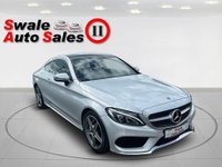 USED 2017 10 MERCEDES-BENZ C-CLASS 2.1 C220d AMG Line (Premium) Coupe 2dr Diesel G-Tronic+ Euro 6 (s/s) (170 ps) 12 MONTH MOT & ENGINE SERVICE