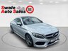 USED 2017 10 MERCEDES-BENZ C-CLASS 2.1 C220d AMG Line (Premium) Coupe 2dr Diesel G-Tronic+ Euro 6 (s/s) (170 ps) 12 MONTH MOT & ENGINE SERVICE