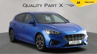 USED 2021 21 FORD FOCUS 1.5 EcoBlue ST-Line X Hatchback 5dr Diesel Auto Euro 6 (s/s) (120 ps) HEATED SEATS, 1 OWNER, SATNAV