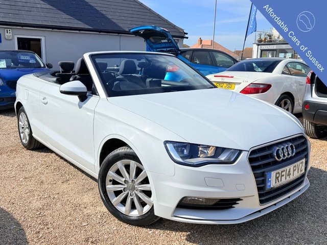 View our Audi A3 Cabriolet 1.6 TDI SE Convertible 2dr Diesel Manual Euro 6 (s/s) (110 ps)