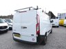 USED 2019 19 FORD TRANSIT CUSTOM 300 2.0 EcoBlue 105 ps L1 H1 Euro 6 Van with 3 bar Rhino Roof Rack and Ladder Roller, ARMAPLATE LOCK GUARDS, REAR PARKING SENSORS, - ONE COMPANY OWNER, FULL DEALER SERVICE HISTORY AND ONLY 36,000 MILES!
