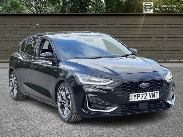 2022 72 FORD FOCUS 1.5 EcoBlue ST-Line Vignale Hatchback 5dr Diesel Auto Euro 6 (s/s) (120 ps) SAT NAV & HEATED SEATS