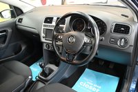 USED 2016 66 VOLKSWAGEN POLO 1.0 TSI BlueMotion Tech BlueMotion Hatchback 5dr Petrol Manual Euro 6 (s/s) (95 ps) +FREE 6 MONTHS NATIONWIDE WARRANTY+