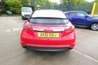 USED 2011 61 HONDA CIVIC 1.8 i-VTEC ES-T Hatchback 5dr Petrol Manual (155 g/km, 138 bhp) 