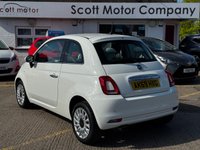 USED 2019 69 FIAT 500 1.2 Lounge Hatchback 3dr Petrol Dualogic Euro 6 (s/s) (69 bhp) Bluetooth,rear park sens,DAB+
