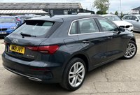 USED 2021 21 AUDI A3 1.0 TFSI 30 Sport Sportback 5dr Petrol Manual Euro 6 (s/s) (110 ps) - APPLE CAR PLAY - SAT NAV - LEATHER SEATS - P/SENSORS - BLUETOOTH - CRUISE - 2 OWNERS